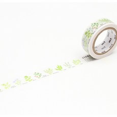 莫莫日貨 mt online shop 限定款 第8彈 香草和紙膠帶 清新風格 手帳裝飾必備, 1個