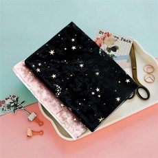 【多款可選】手工布藝書衣 A5/A6 書皮 布書套, 藏青櫻花,A6橫105×豎150×厚20mm, 1個