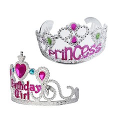 생일 파티 왕관 왕관(1개) 프린세스 티아라 파티용품, Princess, Princess