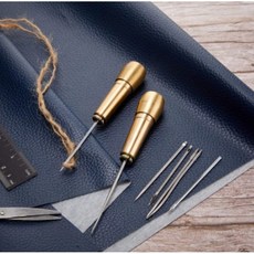 가죽바늘 바느질세트 가방 신발 구두 가죽공예 바늘 세트, 1세트