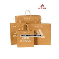 아디다스 쇼핑백 (XS S) 50개이상주문, S(신형), 1개