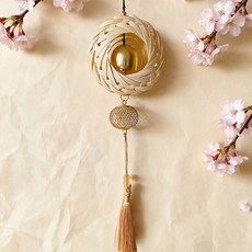 라탄 풍경만들기 도어벨 DIY키트 풍경꾸미기