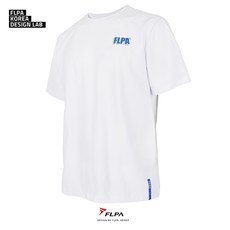 플라이파워 플파 남녀공용 아이스 반팔 티셔츠 FLPA GRD 로고 블루 TS-22105 / 95 100 105