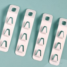 wri 좁은 공간 절약 옷걸이 후크 16p 훅 고리 벨트 넥타이 걸이 CLOTHES RACK