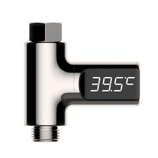 WIDE VIEW 沐浴水溫度計(洗澡溫度計 寶寶沐浴水溫計 溫度計 水龍頭 LED水溫計/BD-LS-01)