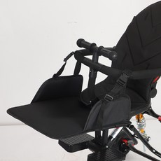 달과6펜스 유모차 방풍 방한 방수커버 보온 발판 연장형 용 우산형 덮개, 1개, 확대된 발판 싱글 1개