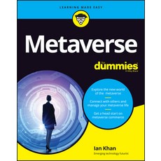 (영문도서) Metaverse for Dummies Paperback, English, 9781119933878