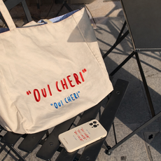 라라피치 양면 감성 탄탄 에코백