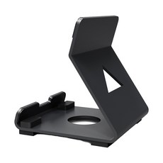【GS 3C】PS Portal 遙控遊玩機 專用 桌面 支架 底座 展示座 鋁合金防滑穩固立架, 黑色, 1個