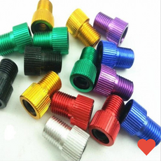 밸브 어댑터 4개 자전거 펌프 연결 노즐 공기주입 변환, 레드4개 GD00009, 1개