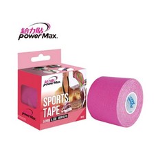 PowerMax 給力貼 運動貼布 50MM 4.6M 運動防護, 1個, 桃紅