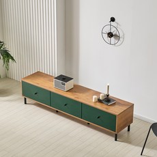HZY645 수납거실장 1800 2colors, 발리오크딥그린, 발리오크딥그린