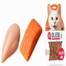 고양이 육포 70g 닭 연어 반려묘간식 고양이과자