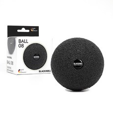 [로켓그로스]블랙롤 볼 스몰 마사지볼, 블랙, 1개