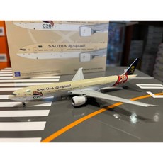RBF絕版 JC 金屬 1:400 沙烏地阿拉伯航空 Saudi Arabian 777-300ER G20 FL XX4463A 飛機模型, 1個