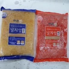 날치알 레드 골드 알밥 마끼 쌈 500g 찬찬수산, 날치알 골드500g, 1개