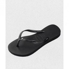 매장정품 하바이아나스 HAVAIANAS 슬림 크리스탈 SW2 플립플랍 Black 41456510090 1412574