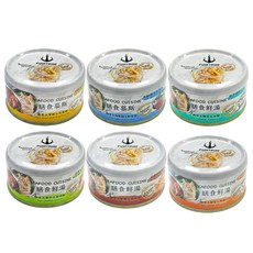 頂燒 極鮮黑金貓罐 24罐組 80g, 1個, 漁豐罐-隨機混搭,超取限一箱(過重運費另計)
