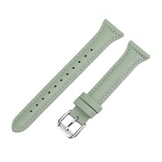 사라밴드 갤럭시워치 호환 데일리 레더 스트랩, 20mm, 그린, 1개