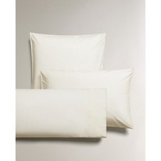 자라홈 브랜드관 피케 자수 아동용 베개 커버 48610091251, 30 x 50 cm, 오프 화이트