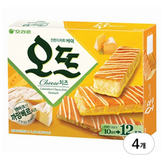 오리온 진한 디저트 케익 오뜨 치즈 288g, 4개