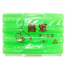 將軍美人髮捲/青捲/青龍捲、髮捲、海棉捲、海棉球 神奇髮捲"自已動手捲捲髮, 1套, M 中 12入