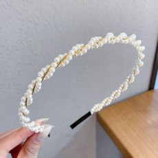 Soosda 可愛風珍珠髮帶 髮箍