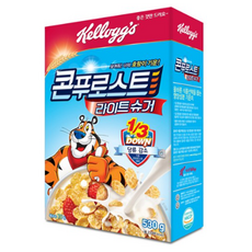 켈로그 콘푸로스트 라이트슈거 시리얼, 530g, 1개