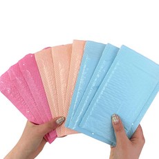 비오스리빙 파스텔 뽁뽁이 안전봉투 택배 포장 11x19cm 핑크 하늘 안전에어봉투, 스카이