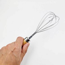 우드 손잡이 거품기 주방 도구 pre+448tw