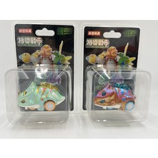 鼎豐玩具 機變戰士 迴力車 變形機器人，兒童益智玩具，迴力車變形，激發想像力，安全材質, 三角龍戰車(兩色隨機出), 1個