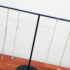 매장 목걸이 악세사리거치대 T자형 주얼리진열대
