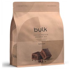 Bulk Cacao Protein Brownie Mix Chocolate 벌크 카카오 프로틴 브라우니 믹스 초콜릿 200g 6팩