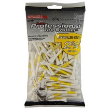 Pride Professional Tee System 高爾夫球Tee 2 3/4 英吋, 1個, 黃69mm