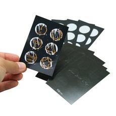 마술도구 초보자 장기자랑 학예회 멘탈매직 예언마술 프리 윌-스크래치 카드_10개입