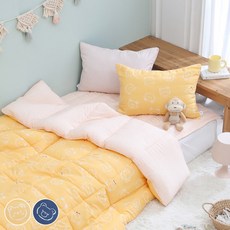 [올리키즈]달고미 모달100 패드세트(SS), 옐로우_50_O25AZP01SS