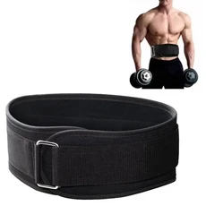 조절 웨이트 리프팅 벨트 1개 더블 D링 버클이 있는 허리 트레이너 스쿼트 덤벨 운동용 피트니스, 01 HYD