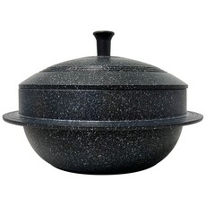 키친아트 프리미엄 양면마블 6중코팅 통주물 가마솥 20cm, 1개