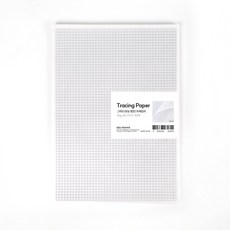 PaperPhant 그리드(모눈 방안) 트레싱지 60g 50매입, 1개, A3