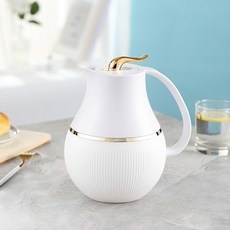 歐式保溫壺家用大容量保溫水壺暖水壺熱水瓶結婚保溫瓶, 象木白, 1個