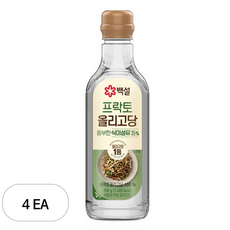 백설 올리고당, 700g, 4개