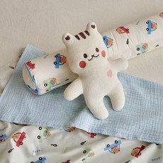 돗투돗 알러지케어 아기 바디필로우 커버+속통, 붕붕카