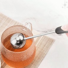 찻잎 우려내기 도구 스테인리스 재질 거름망 타입 가정용 차 추출 용품 전통차, 1개