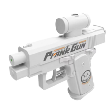 雙向整人水槍，前後雙向噴水設計，安全無毒材質，親子互動水槍, 雙向整人水槍 顏色隨機, 1個