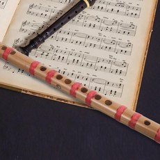 초보자도 배울 대나무 플루트 조절 음조 기능을 갖춘 긴 중국 악기, 1개, 기본, 기본