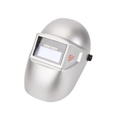 下殺價 迅安 自動變光 電焊面罩 AS-108全自動變光面罩 氬弧焊接防護面罩, 1個, 面罩一個（銀色款）