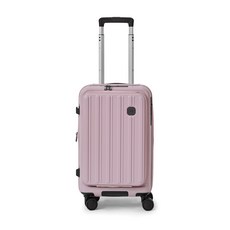 J II 20吋 前開式 PC箱體 旅行箱, 20吋-霧粉紫, 1個