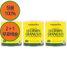 2+1 네이처스플러스 소이 대두 레시틴 340g 이노시톨 포스파티딜 콜린 PC 등 함유