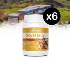 굿헬스 뉴질랜드 로얄젤리 10HDA 1000mg 365정 X6개