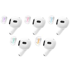 SpinFit SuperFine 矽膠耳塞 適用 AirPods Pro 1 & 2代, 1個, ML(如原廠使用M購買ML)